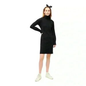 J.Crew Turtleneck Sweater Dress in Supersoft Yarn